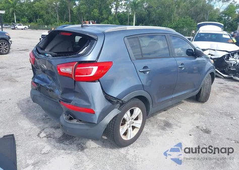 2012 Kia Sportage Lx from USA, damaged, VIN KNDPB3A22C7207737